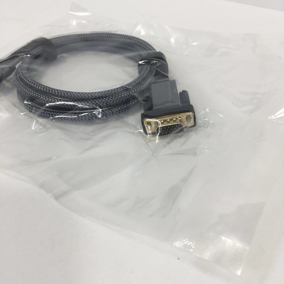 HDMI to VGA,Capshi Unidirection Nylon Braid Gold-Plated HDMI to VGA 3 Feet Cable - Picture 4 of 5